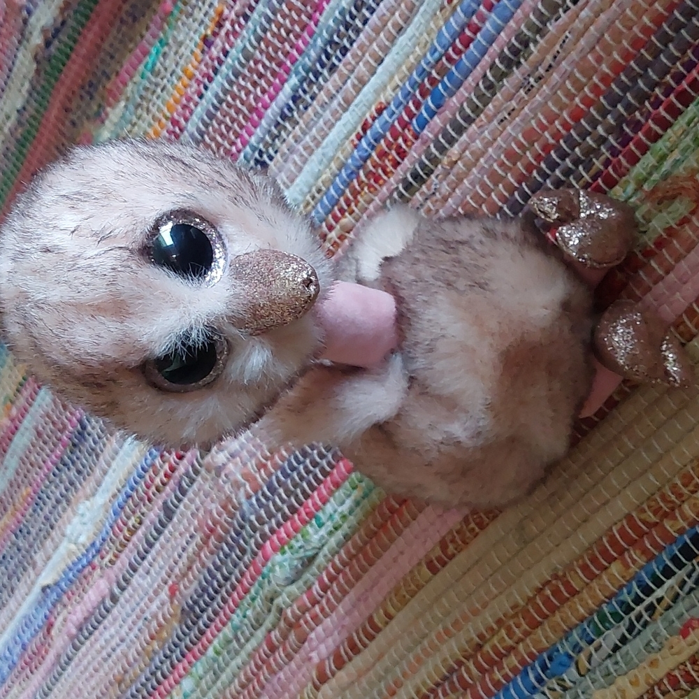 Ty Beanie Boo Henna Ostrich 10" plush